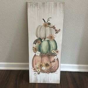 Fall Pumpkin Wall Art